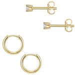 Set Ohrstecker Creolen
