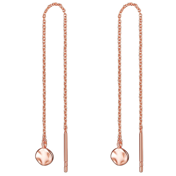 Ohrringe hängend roségold