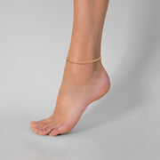 Fußkette gold