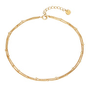 Fußkette gold