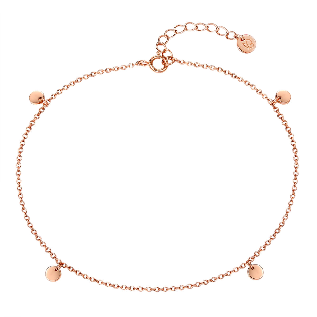 Fußkettchen 925 roségold