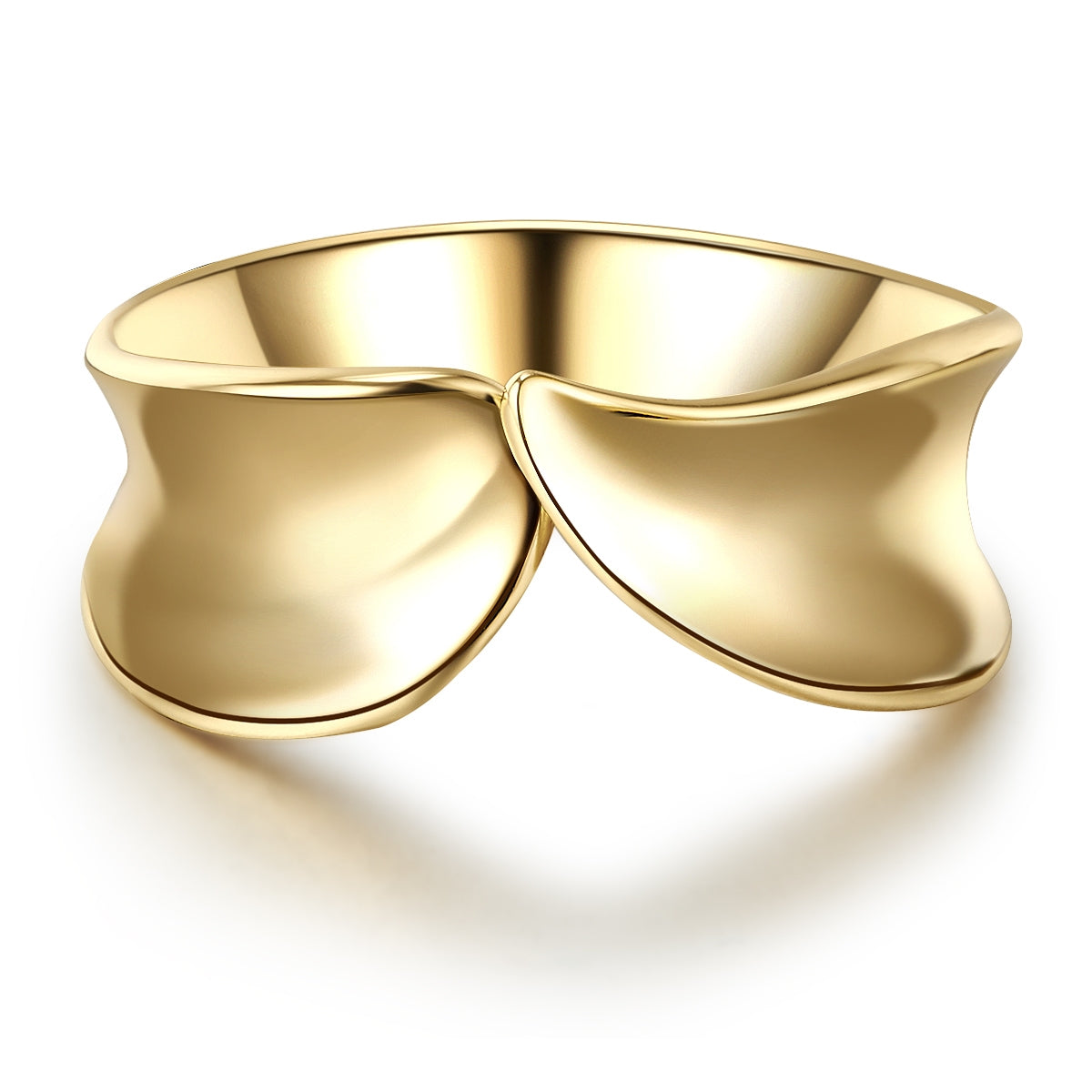 Ring gelbgold offen