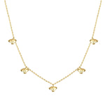Halskette Blüten gold