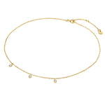 Silber Kette mit Zirkonia