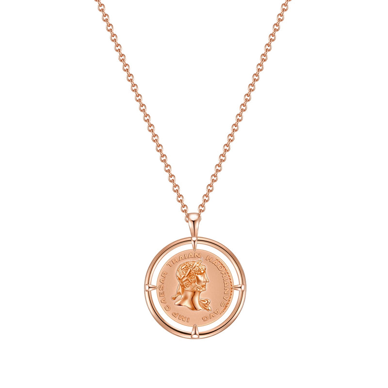 Kette MÜNZE roségold