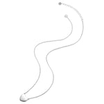 Herz Set Ohrstecker Kette Armband silber
