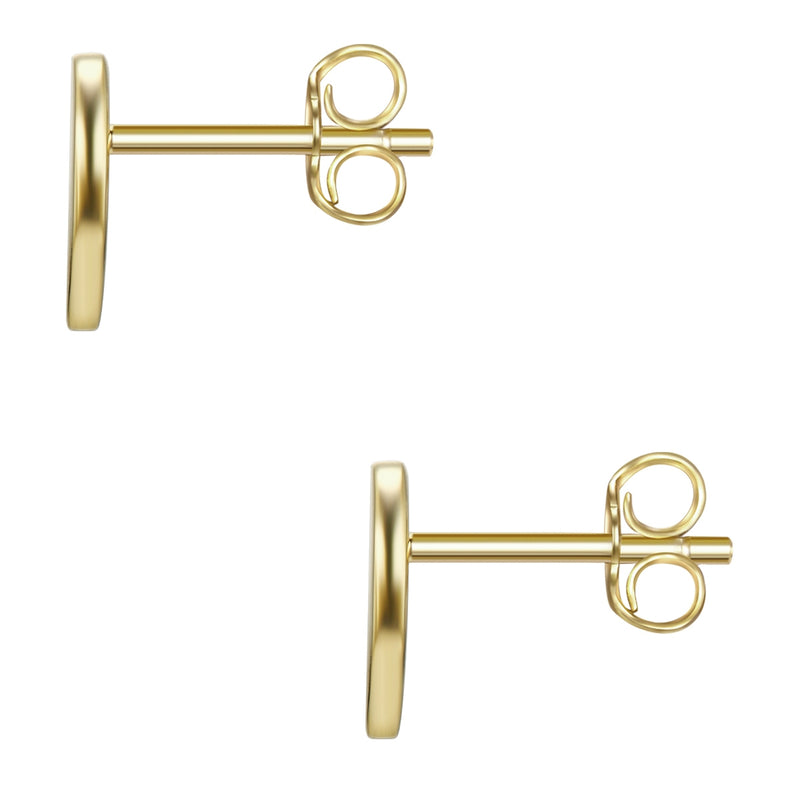 Herz Set Ohrstecker Kette Armband gold