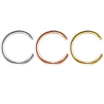 Ear cuff set dreifarbig