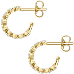Creolen STERNE gelbgold