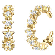 Ear cuff Sterne Zirkonia