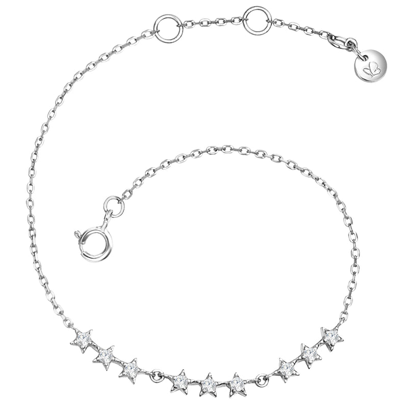 Armband Sterne Zirkonia