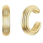 Ear cuff Chunky gold