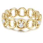 Silber Ring Trend Zirkonia