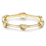Ring Knoten gold