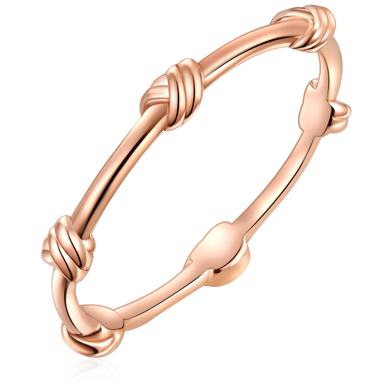 Ring Knoten roségold