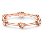 Ring Knoten roségold