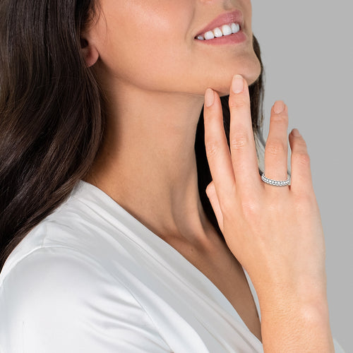 Ring Damen Zirkonia silber