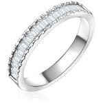 Memoirering Zirkonia silber