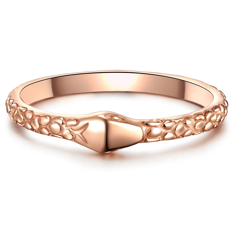 Schlangenring roségold