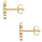 Ohrstecker gold Schlange