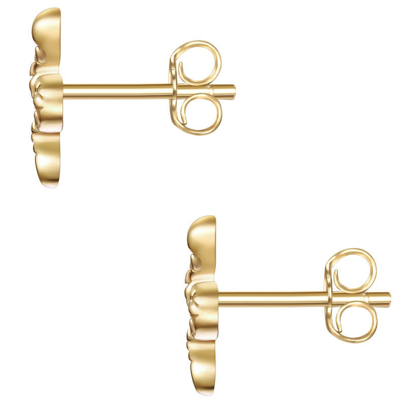 Ohrstecker gold Schlange