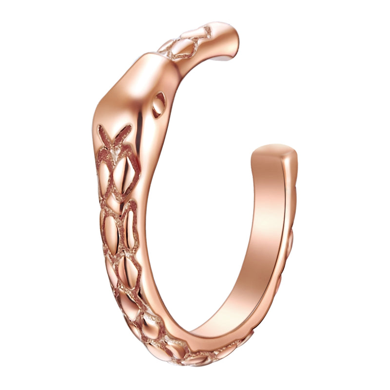 Ear cuff Schlange roségold