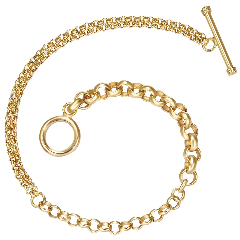 Anker-Armband gelbgold