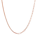 Glieder-/Venezianer-Kette roségold