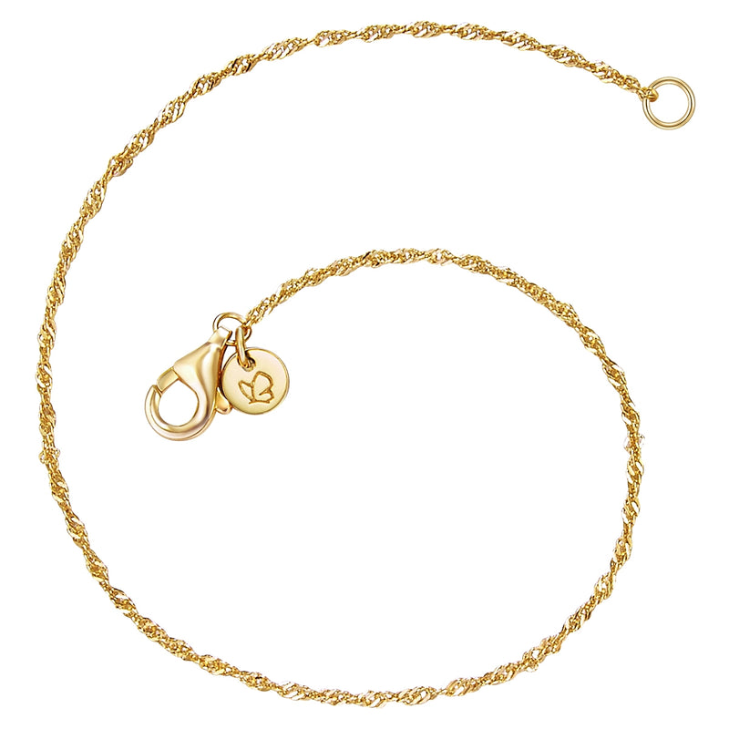 Singapur Armband gelbgold