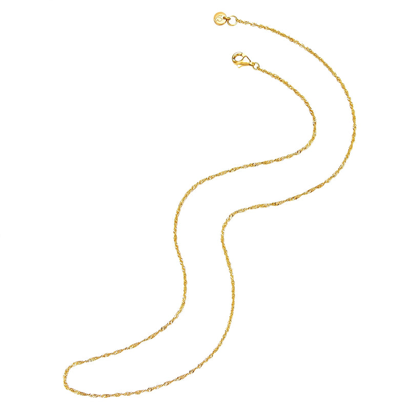 Singapur Kette gelbgold