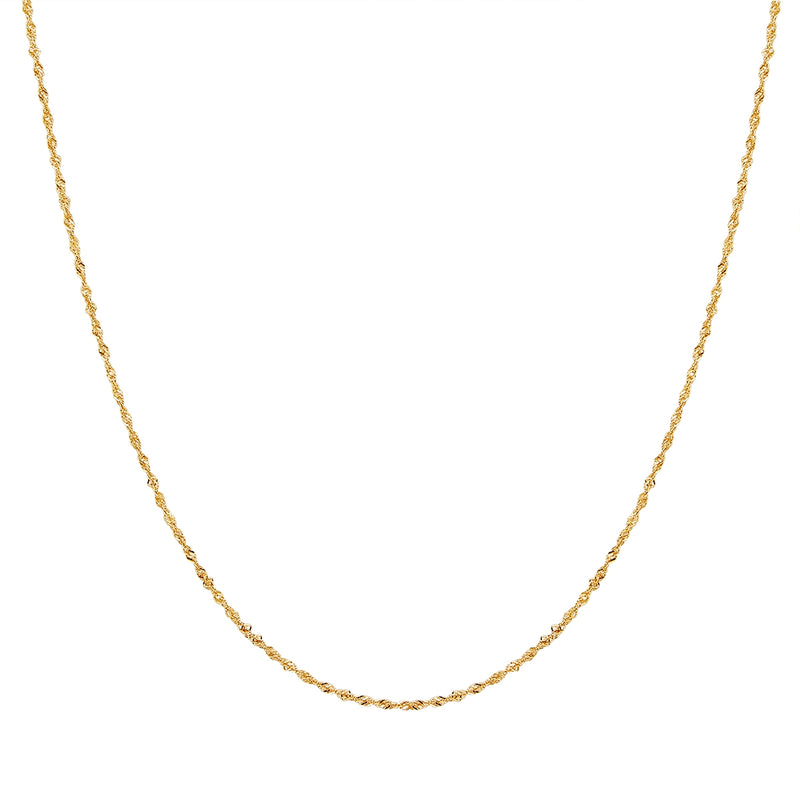 Singapur Kette gelbgold