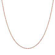 Singapur Kette roségold