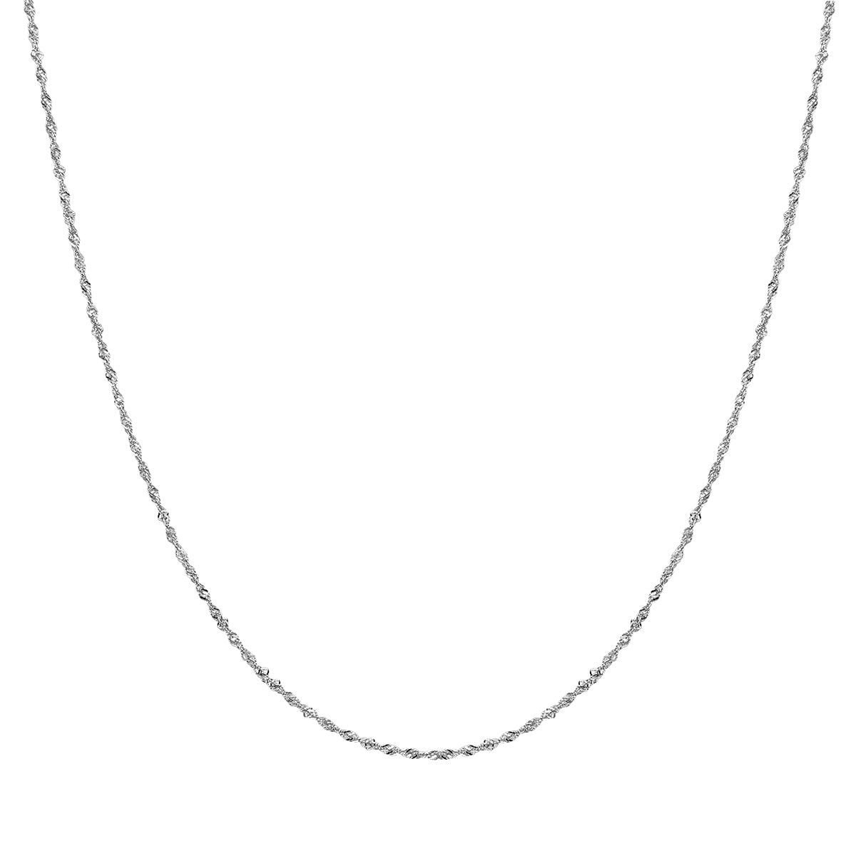 Singapur Kette silber