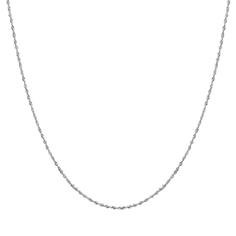 Singapur Kette silber