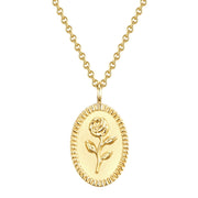 Halskette Blume gold
