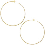 Creolen groß in gold