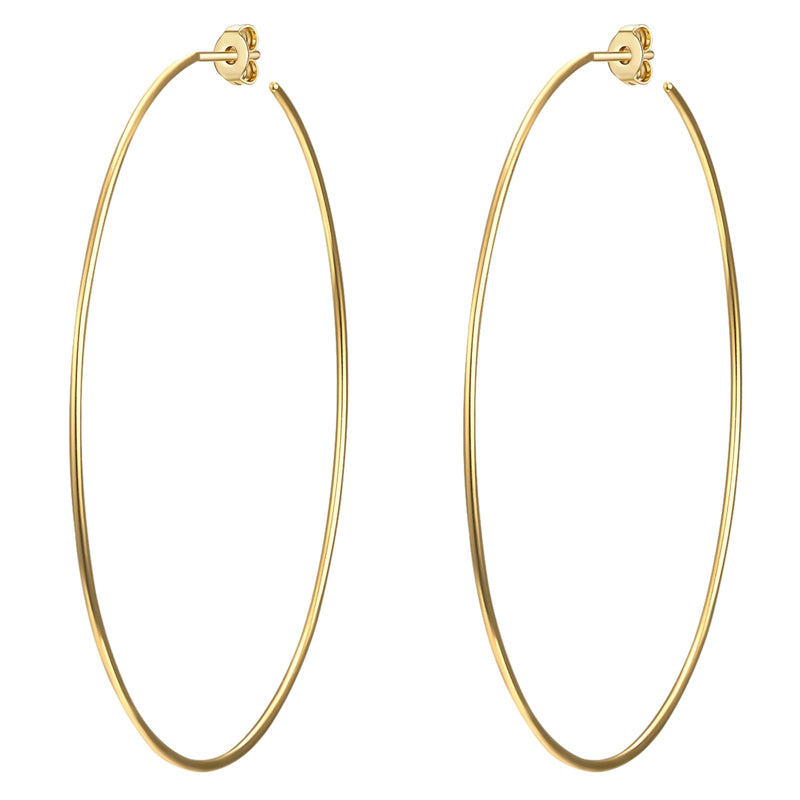 Creolen groß in gold