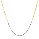 Kordelkette Ankerkette gold