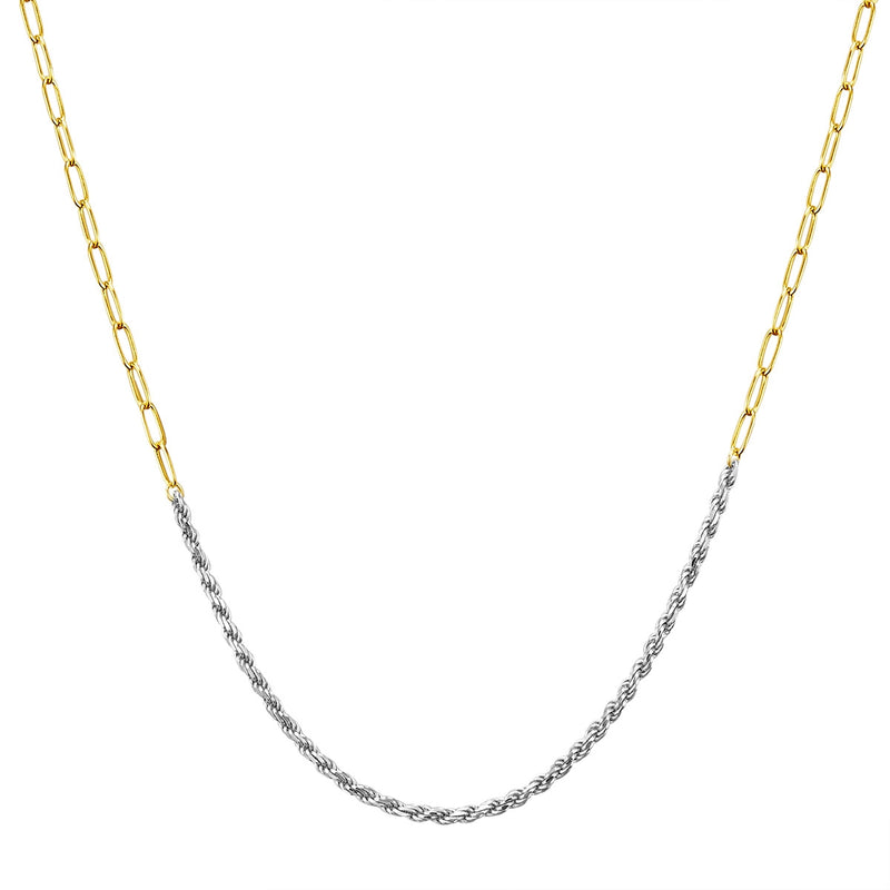 Kordelkette Ankerkette gold