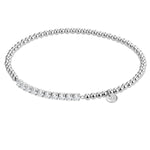 Kugelarmband silber