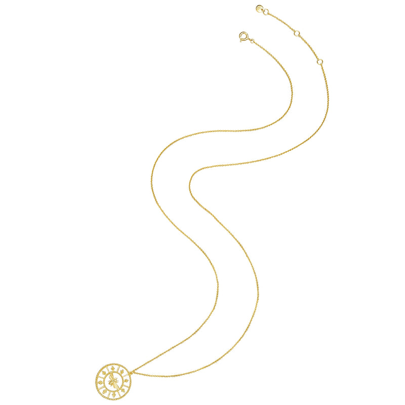 Hals Kette mit Libelle