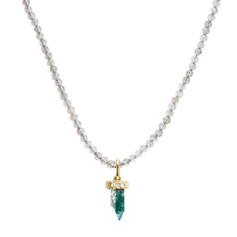 Edelsteinkette Labradorit