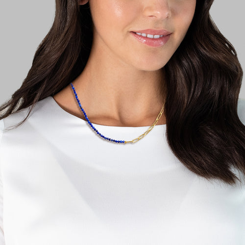 Edelsteinkette Lapislazuli