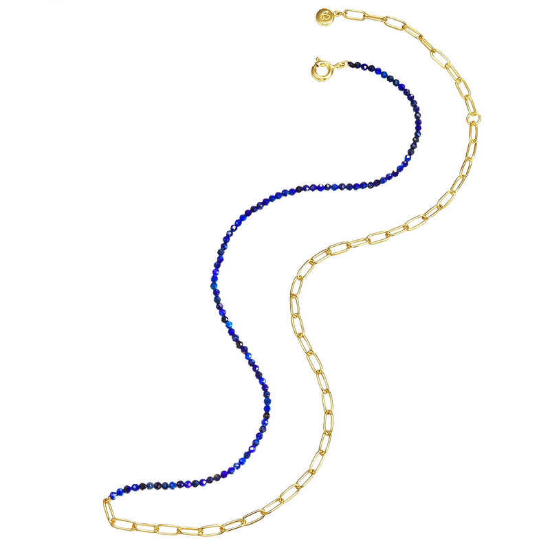 Edelsteinkette Lapislazuli