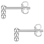 Ohrstecker silber Dreieck
