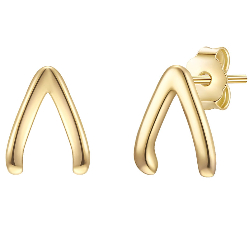 Ohrstecker gelbgold