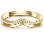 2er Ring Set gold