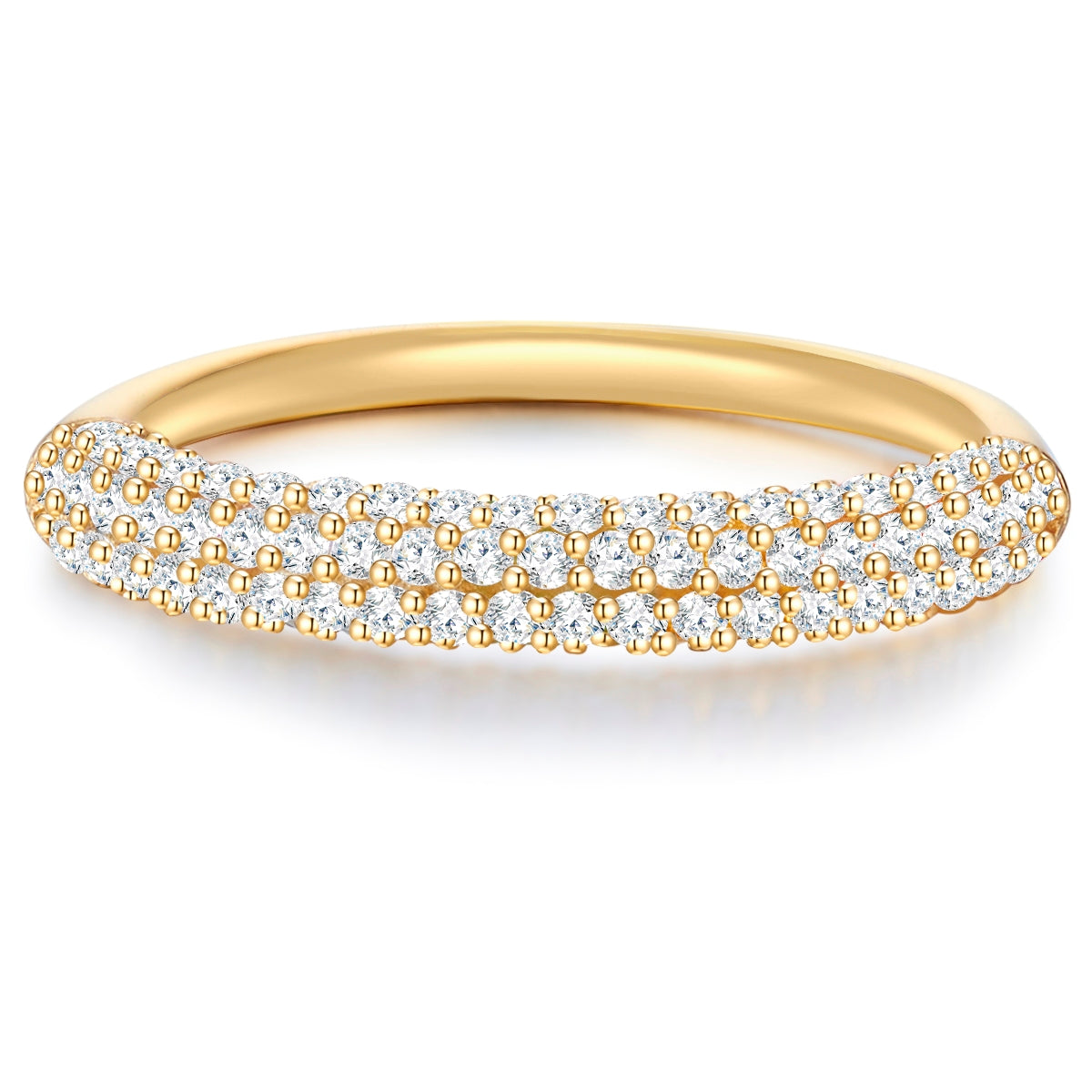 Damen Ring Zirkonia