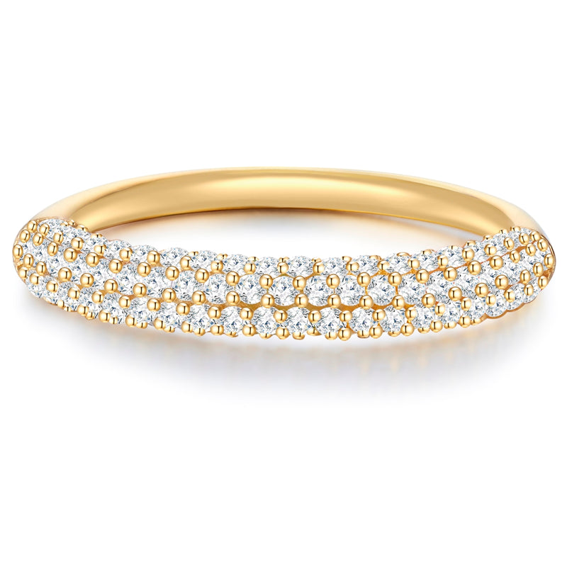 Damen Ring Zirkonia