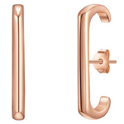 Ohrstecker roségold Geo